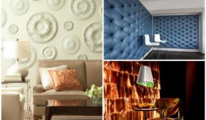 Виды отделки стен